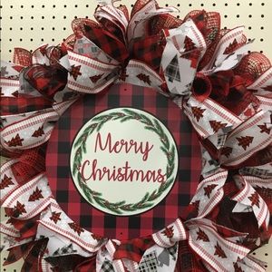 Merry Christmas wreaths